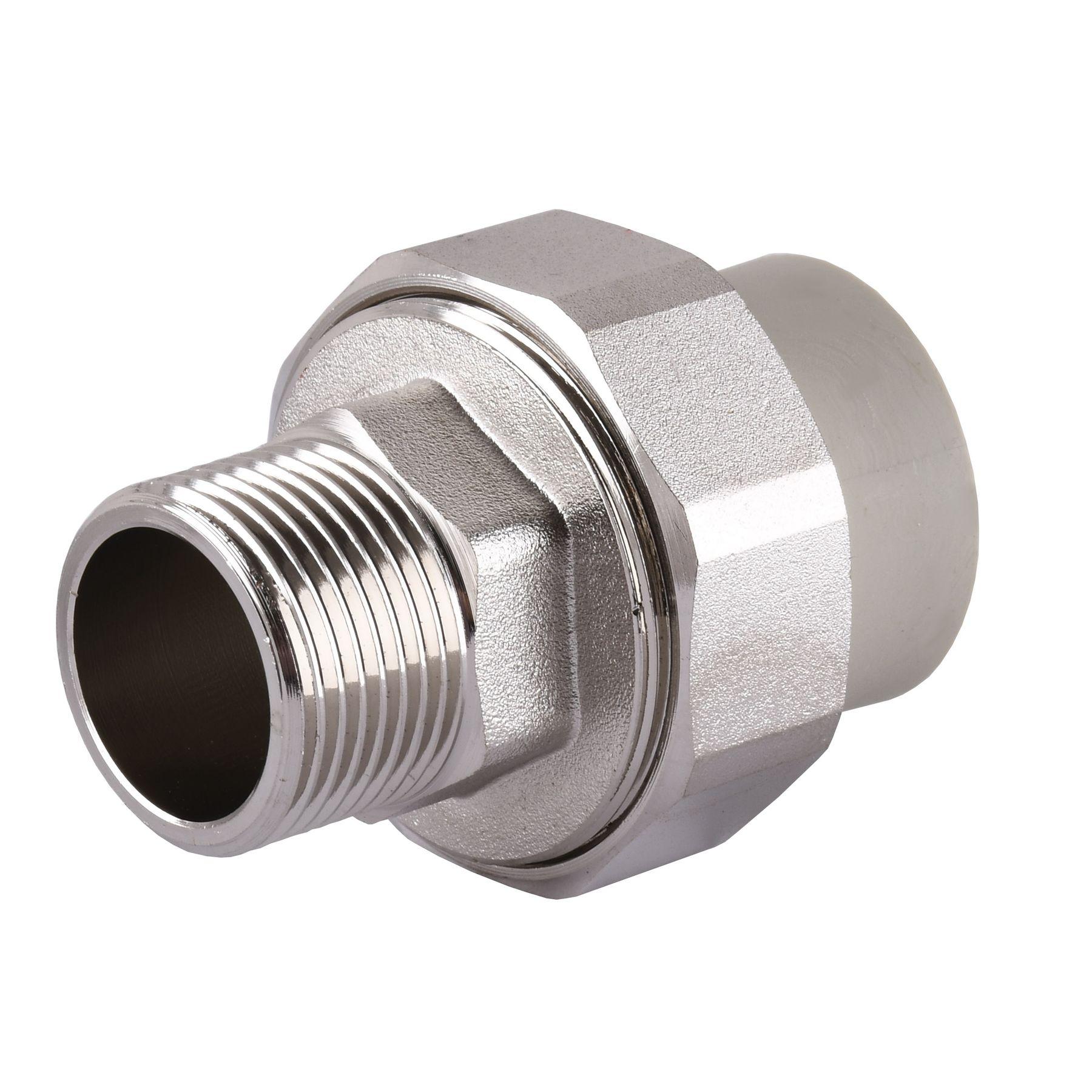 Муфта розбірна зовн. різьба (металева) PPR 63х2" LIGHT 1018 VSPLAST